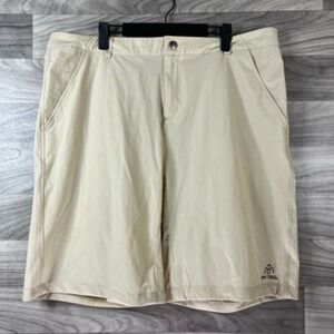 My Trail Shorts Men's XL  Beige‎ Athletic Hiking Nylon Blend Stretch Pockets
